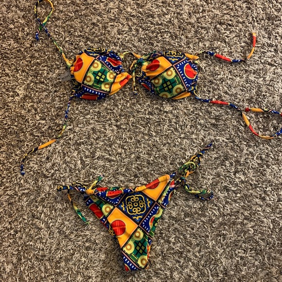 Shein patterned bikini - Picture 1 of 5